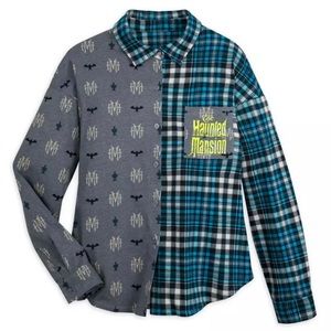 Haunted Mansion Split Flannel